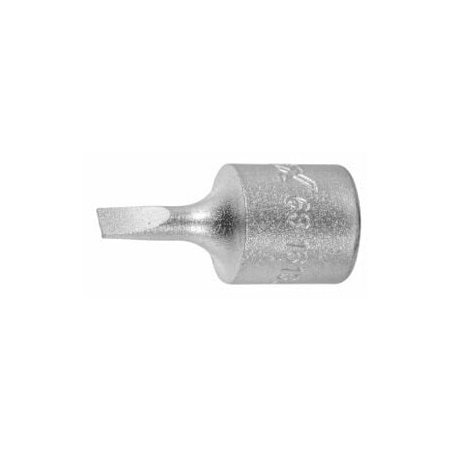 Holex Slotted Bit Socket, 1/4 inch Dr, 3.5 mm, 631613 3, 5 631613 3,5